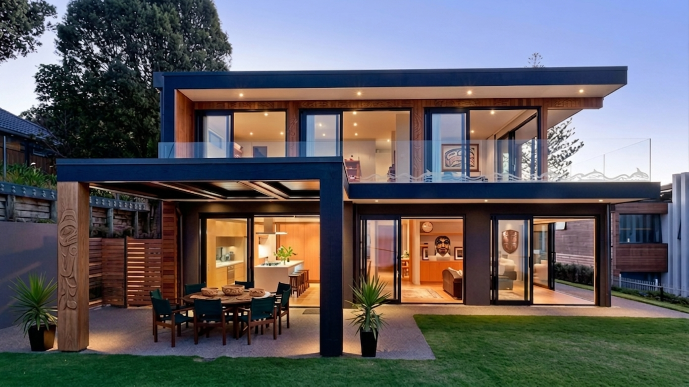 Exterior rendering of The Cedarview catalog home model