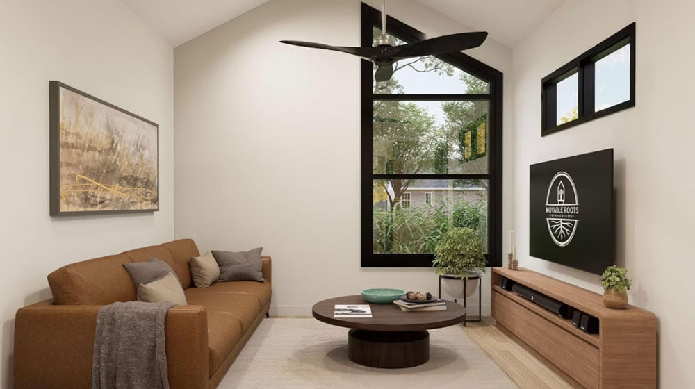 The Willow Nook living room interior