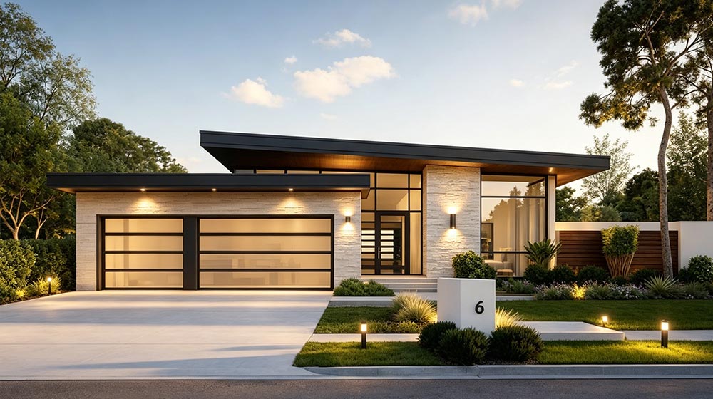 Contemporary House Delivery home