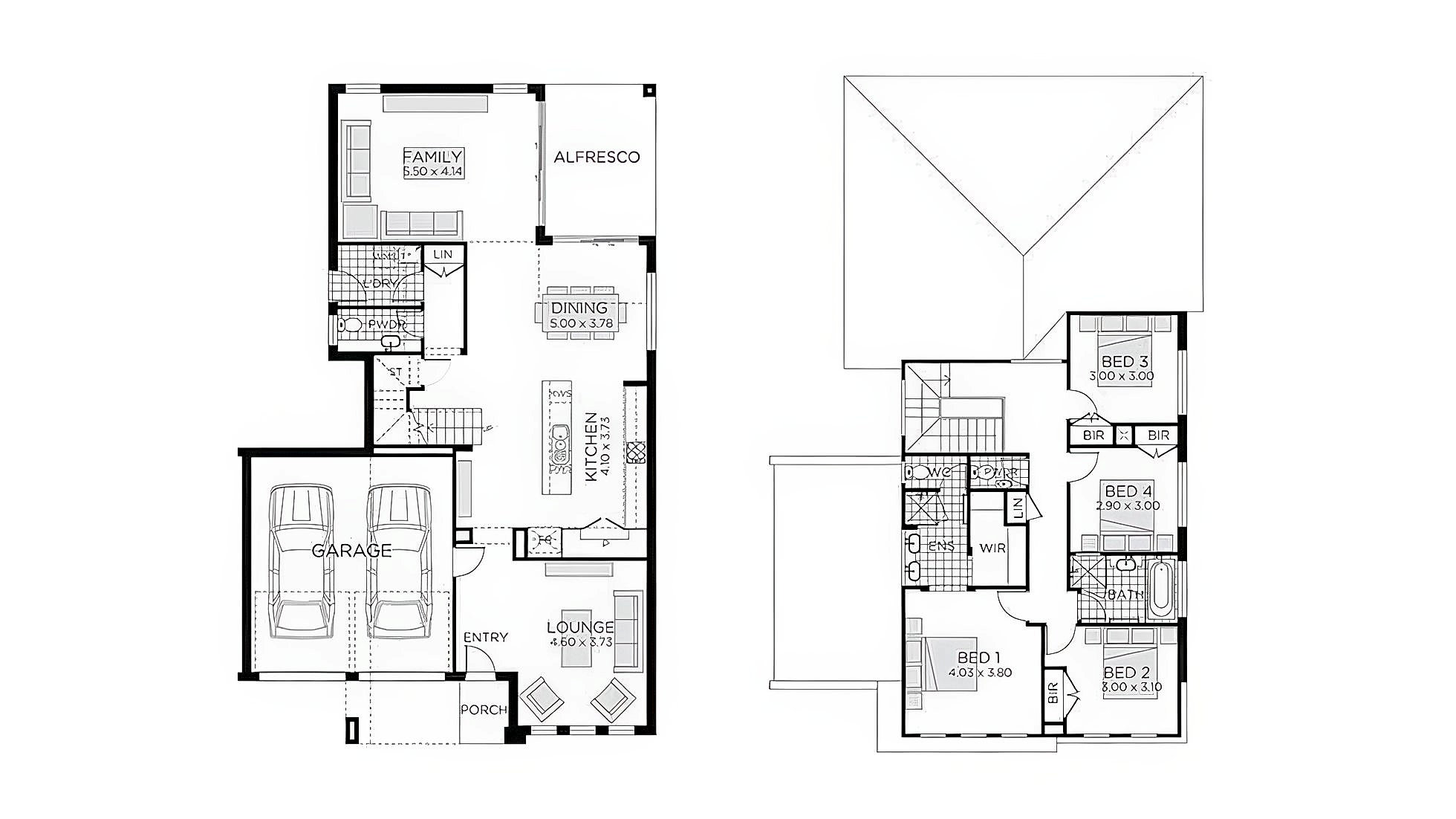The Summit floor plan drawing